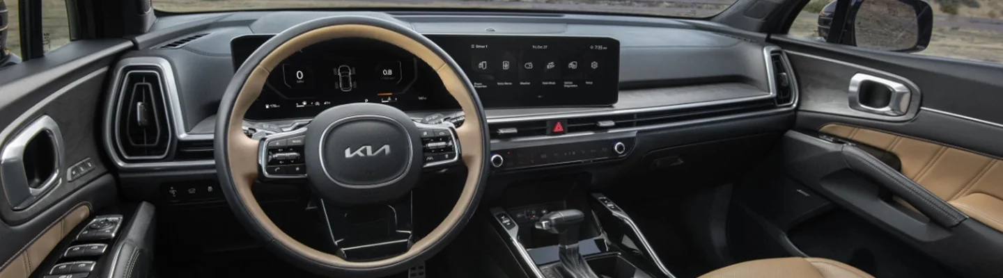 Cabin and Tech Features Inside the 2024 Kia Sorento