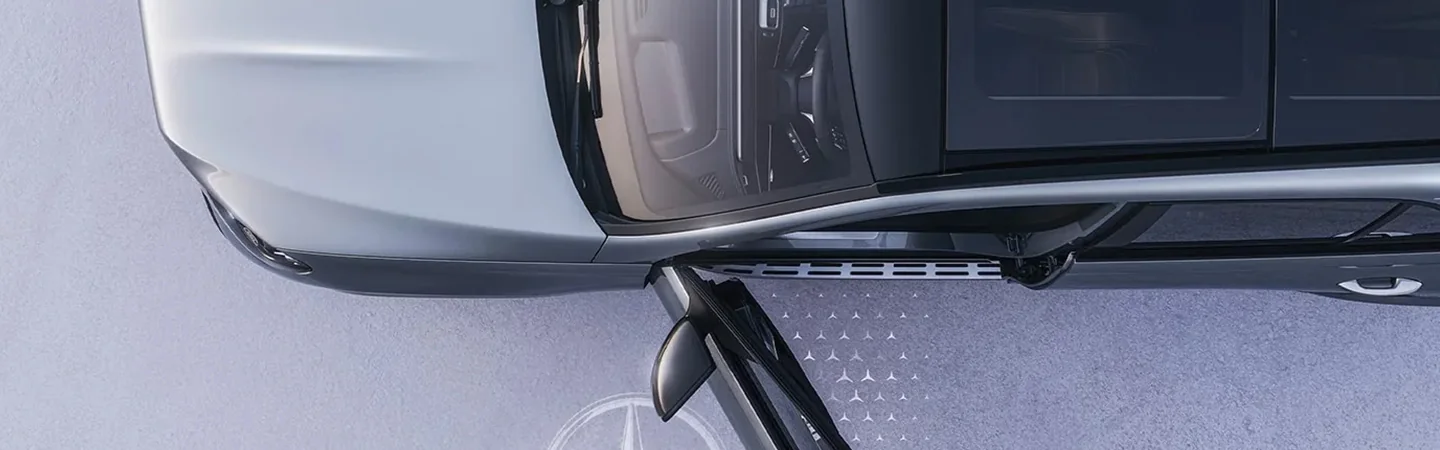 top view of a 2024 Mercedes-Benz GLE Coupe