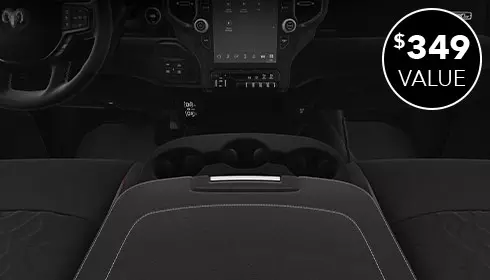 Interior view of a vehicle $349 value burst
