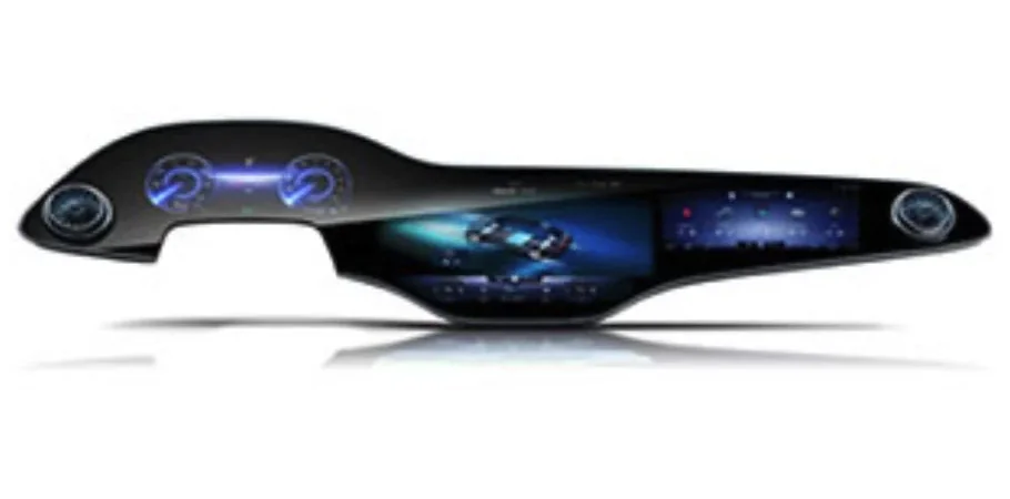 Mercedes-Benz All-Electric hyperscreen