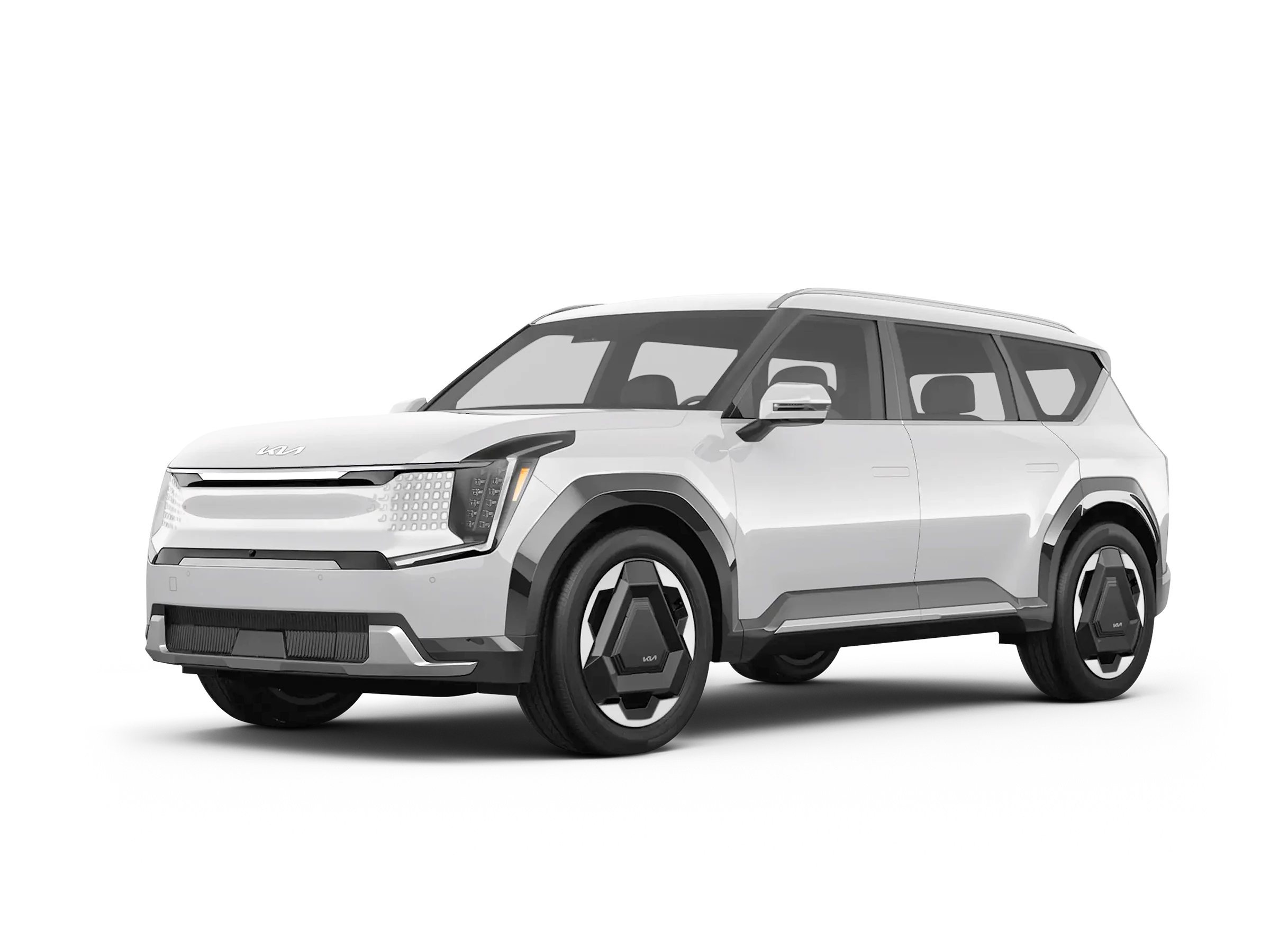 2026 Kia EV9 in white side view