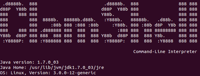 Clamshell-Cli Default Splash Screen