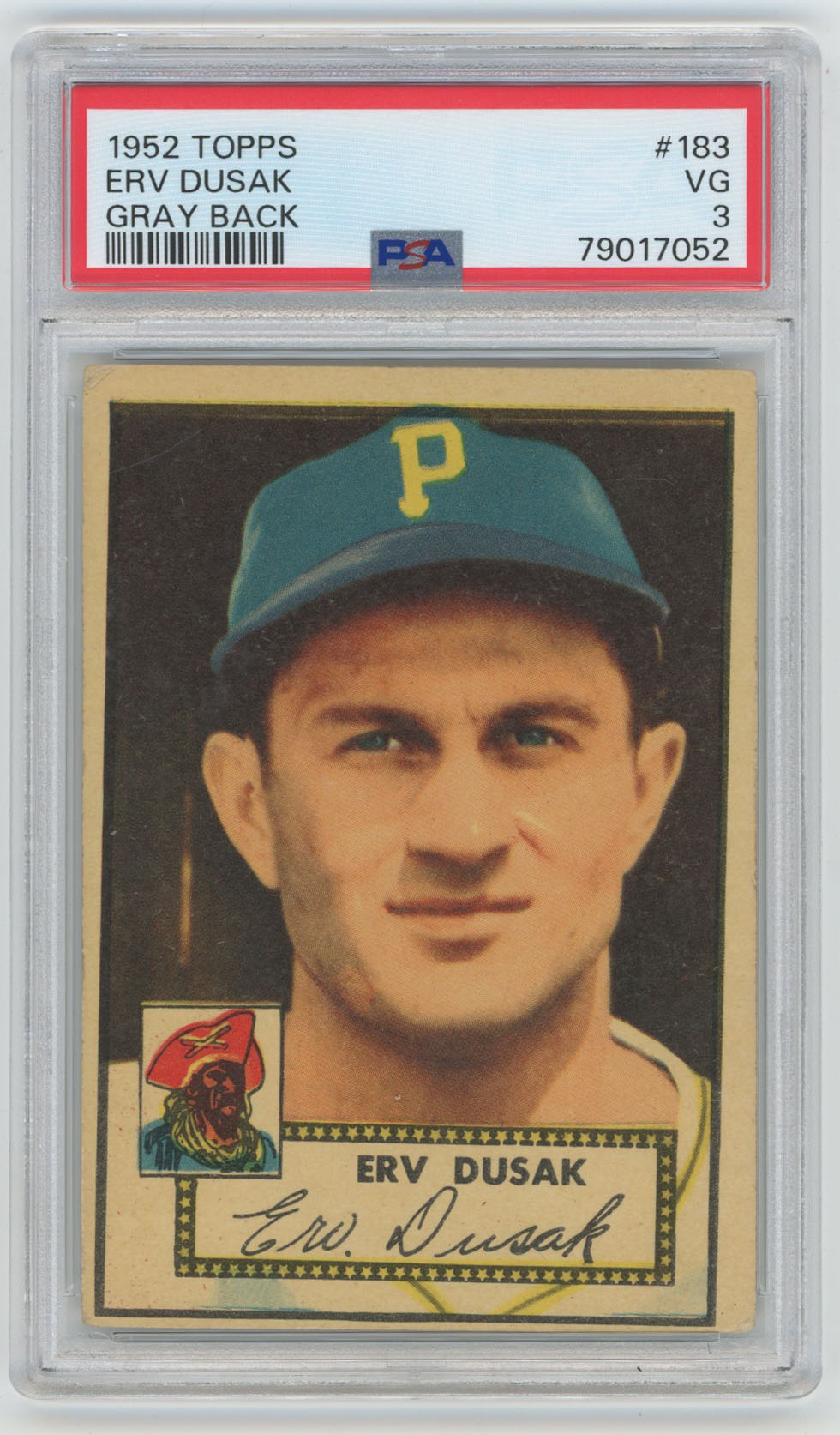 1952 Topps Canadian 183  PSA 3