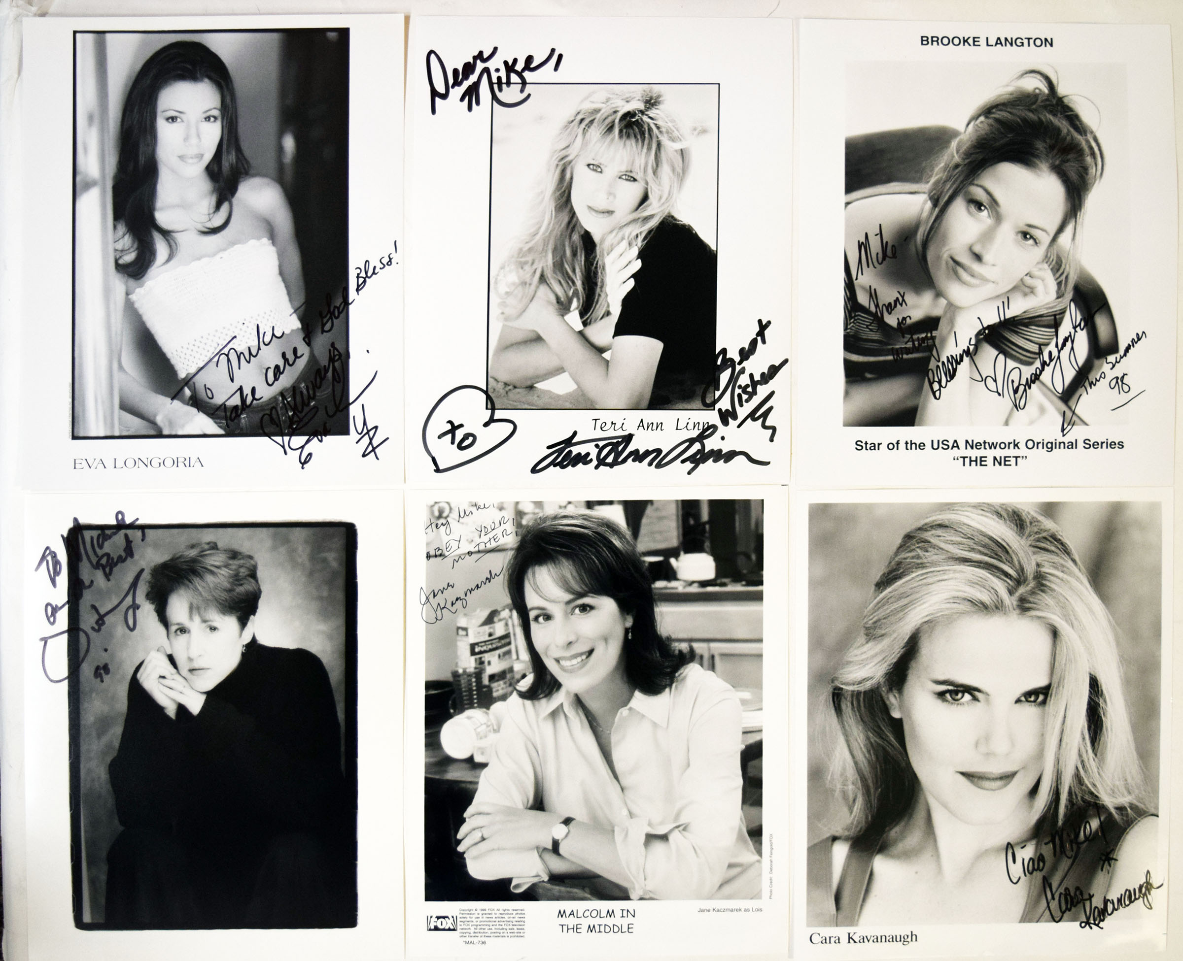 8 x 10  Collection of 150 lesser actresses 9