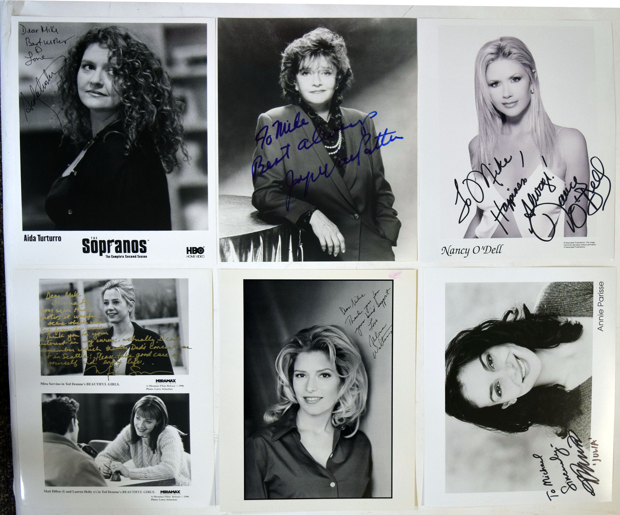 8 x 10  Collection of 82 actors 9