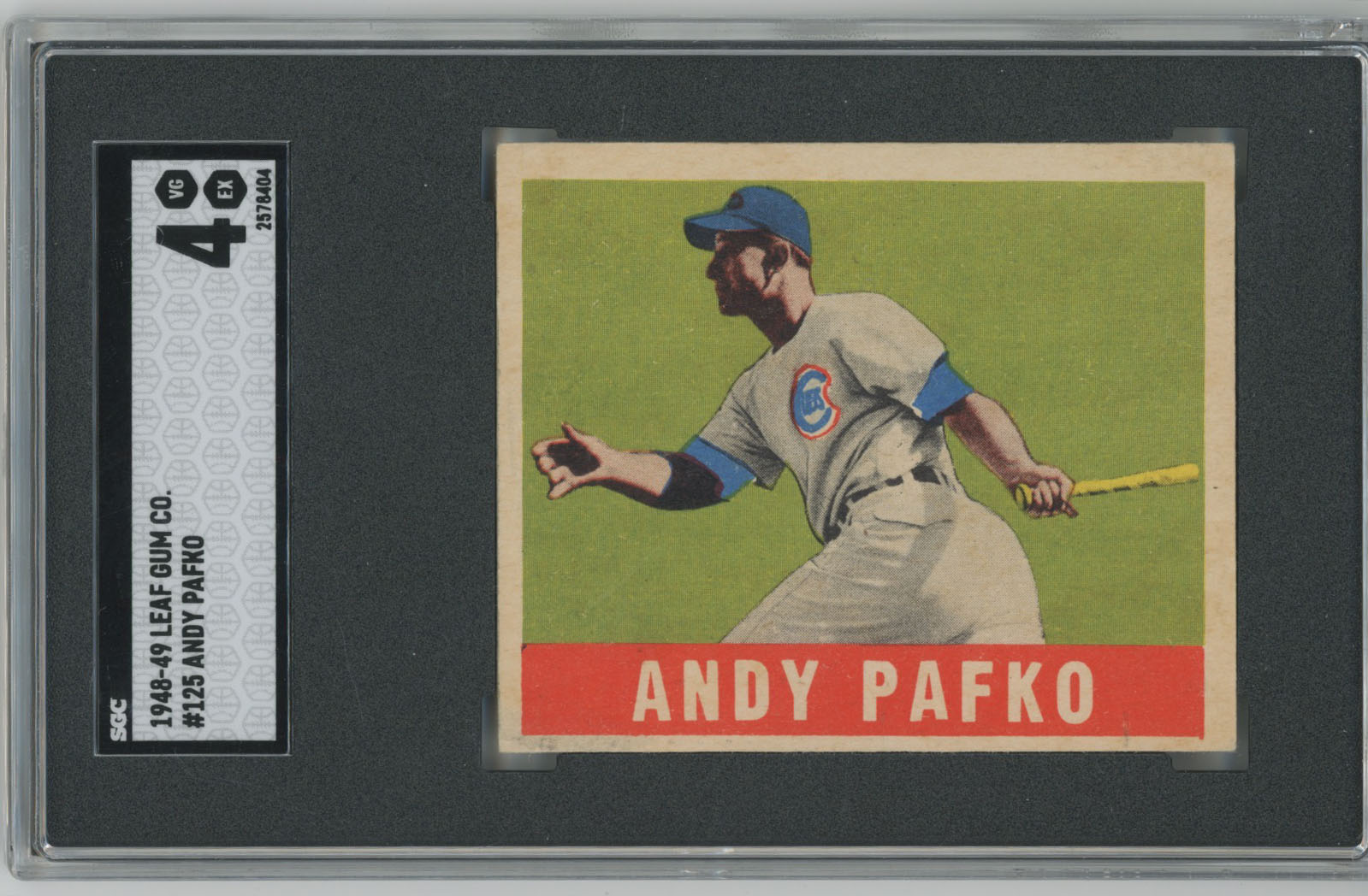 1948 Leaf 125 Pafko SGC 4