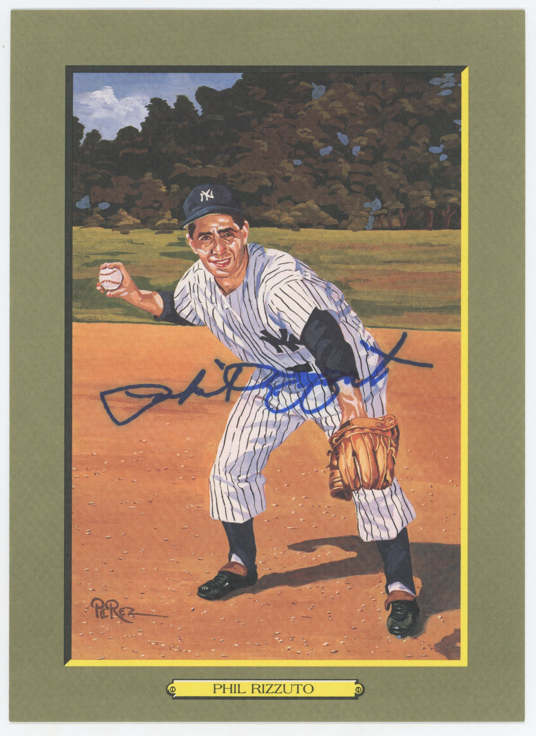 1985 Perez Steele Greatest Moments 106 Phil Rizzuto 9.5