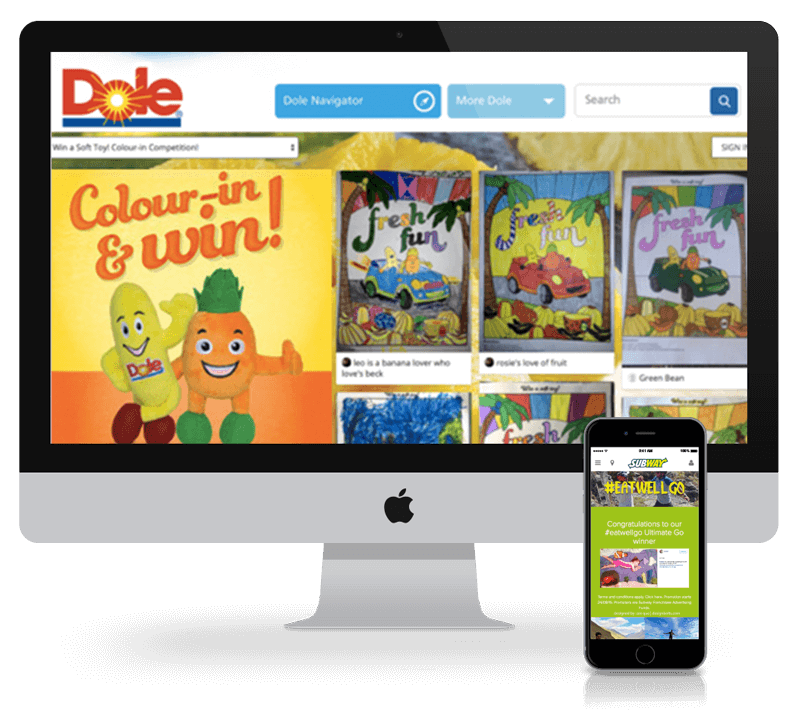 Collect a database of leads and authentic customer photos/videos