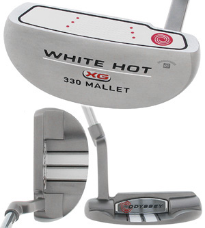 white mallet putter