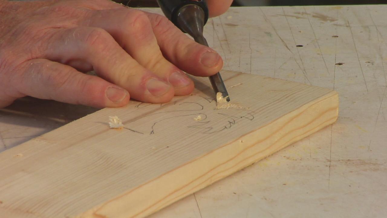 Video How to Carve Wood eHow