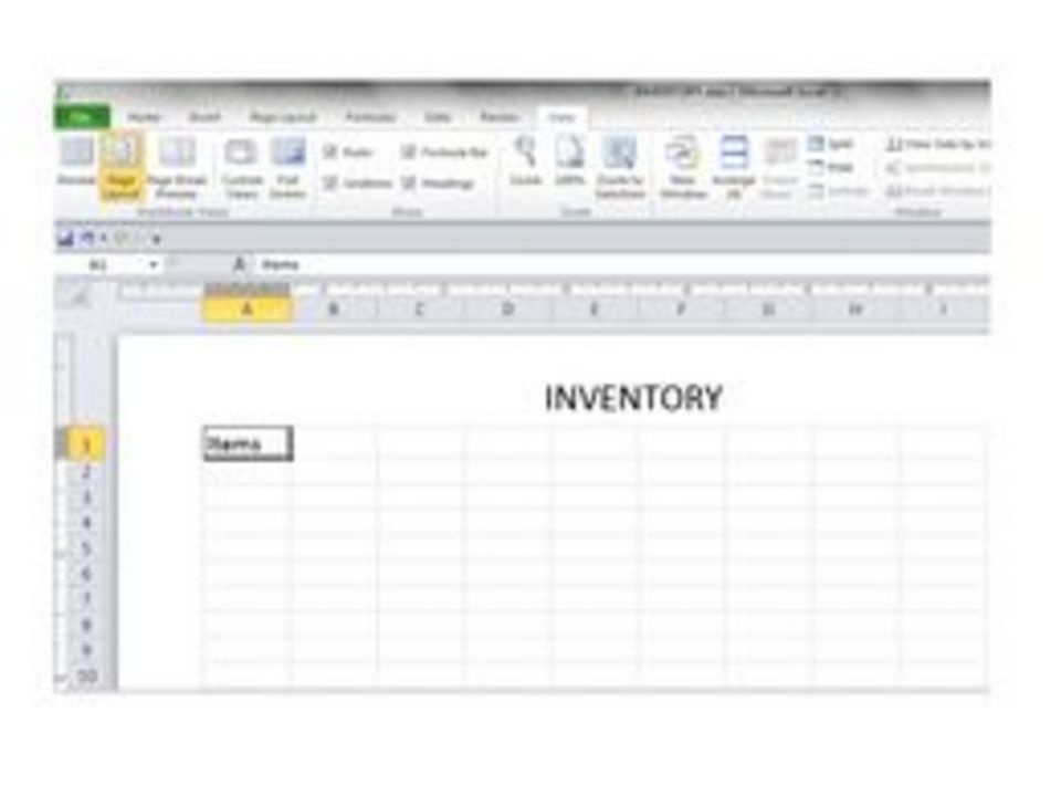 how to create a basic inventory spreadsheet with excel how to create an inventory spreadsheet