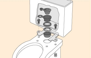 How do I stop a toilet from running?