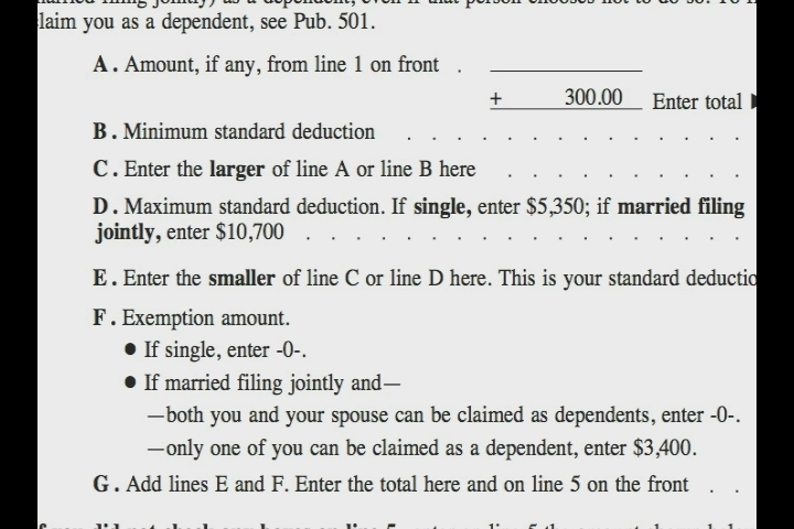 Printables 1040ez Worksheet video how to file a 1040ez dependents worksheet ehow