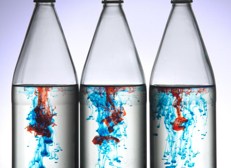 What Happens When You Add a Drop of Food Coloring to Cold Water