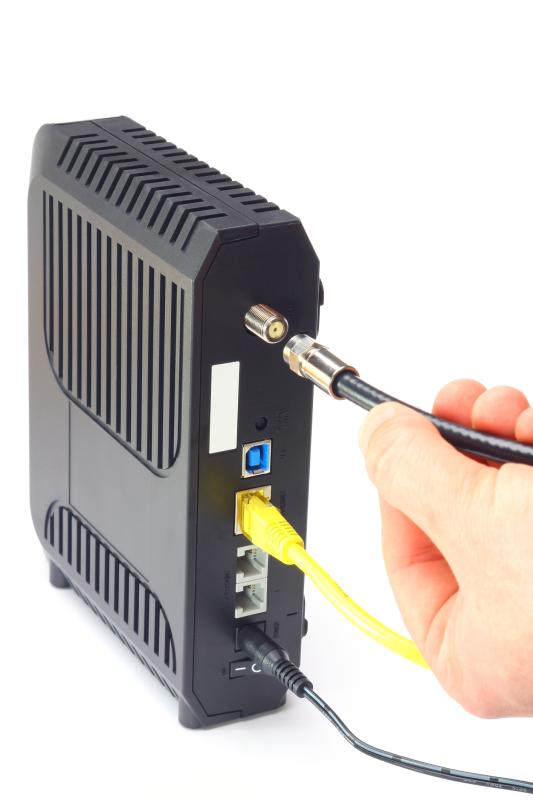 How to Fix a Cable Modem When the Send Light Is Blinking