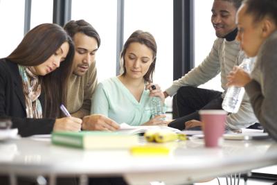 Some students prefer to study alone image