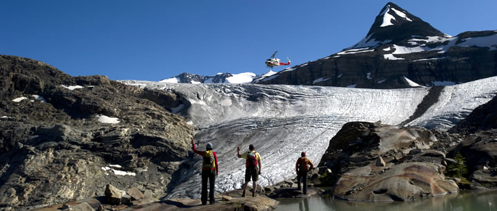 Heli-Hiking in the Bugaboos
