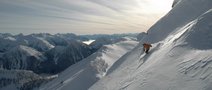 Heli-Skiing Powder at CMH K2
