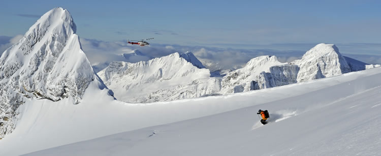 Heli-Skiing at CMH Revelstoke