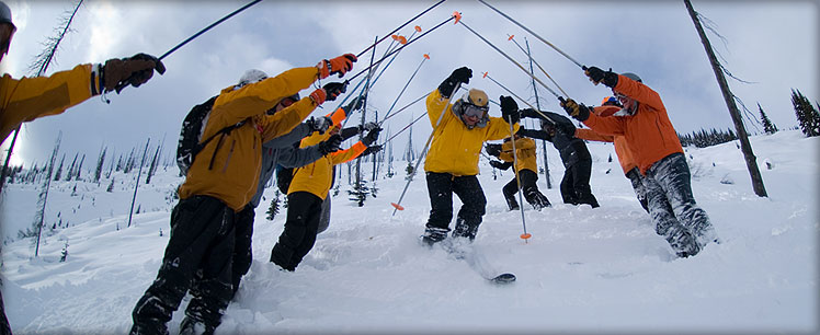 Celebrating another million feet with CMH Heli-Skiing