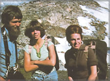 CMH Heli-Hiking Guests - circa 1978