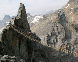 CMH Hiking Trips - Via Ferrata - Bridge