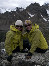 Ellen Slaughter and Angie Smith, hosts of CMH Bodacious in the Bugaboos