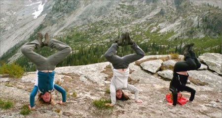 Yoga Heli-Adventures with CMH Yoga Heli-Adventures with CMH