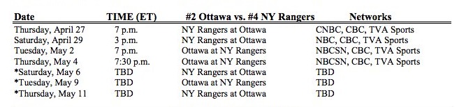 NYRSchedule