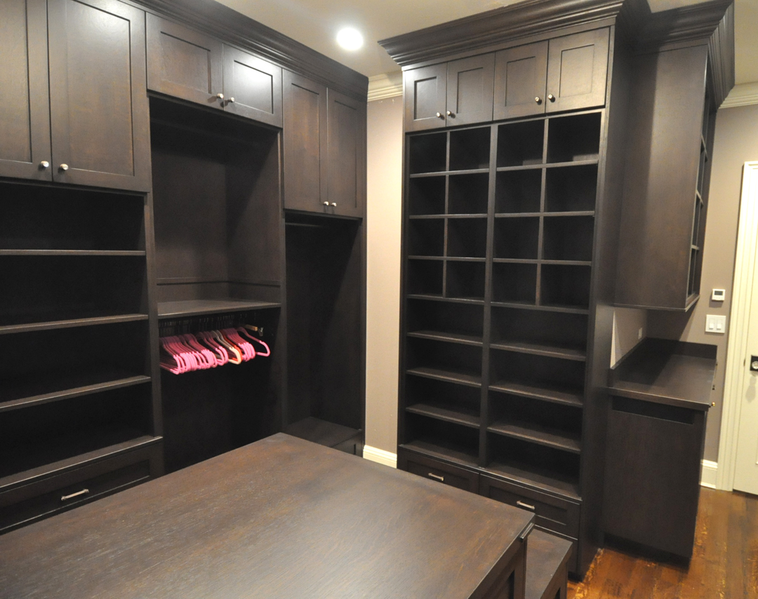 Custom closet at ZCI Woodworks