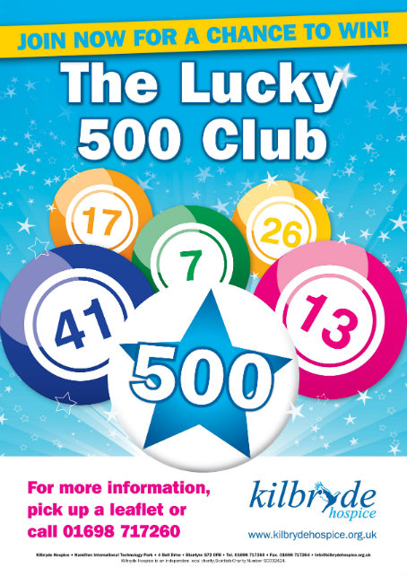 Lucky 500 Club Poster