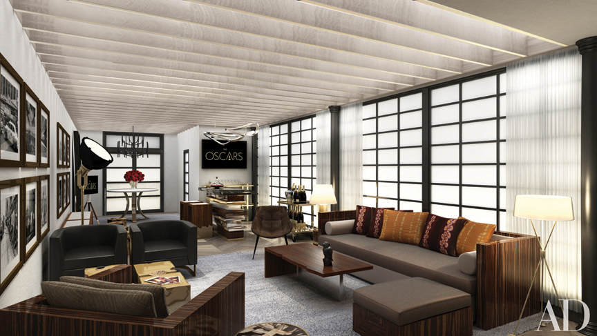 Architect David Rockwell Designs the 2014 AD Greenroom