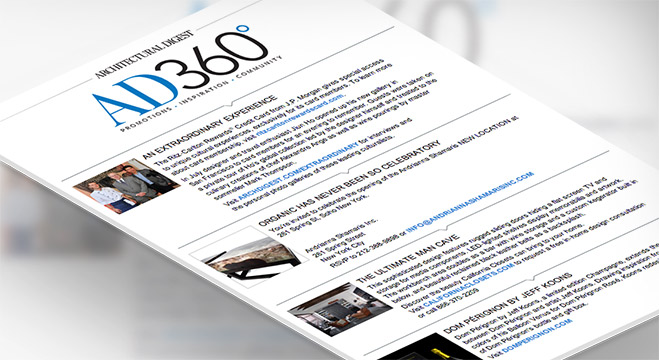Sign Up for the AD360 e-Newsletter