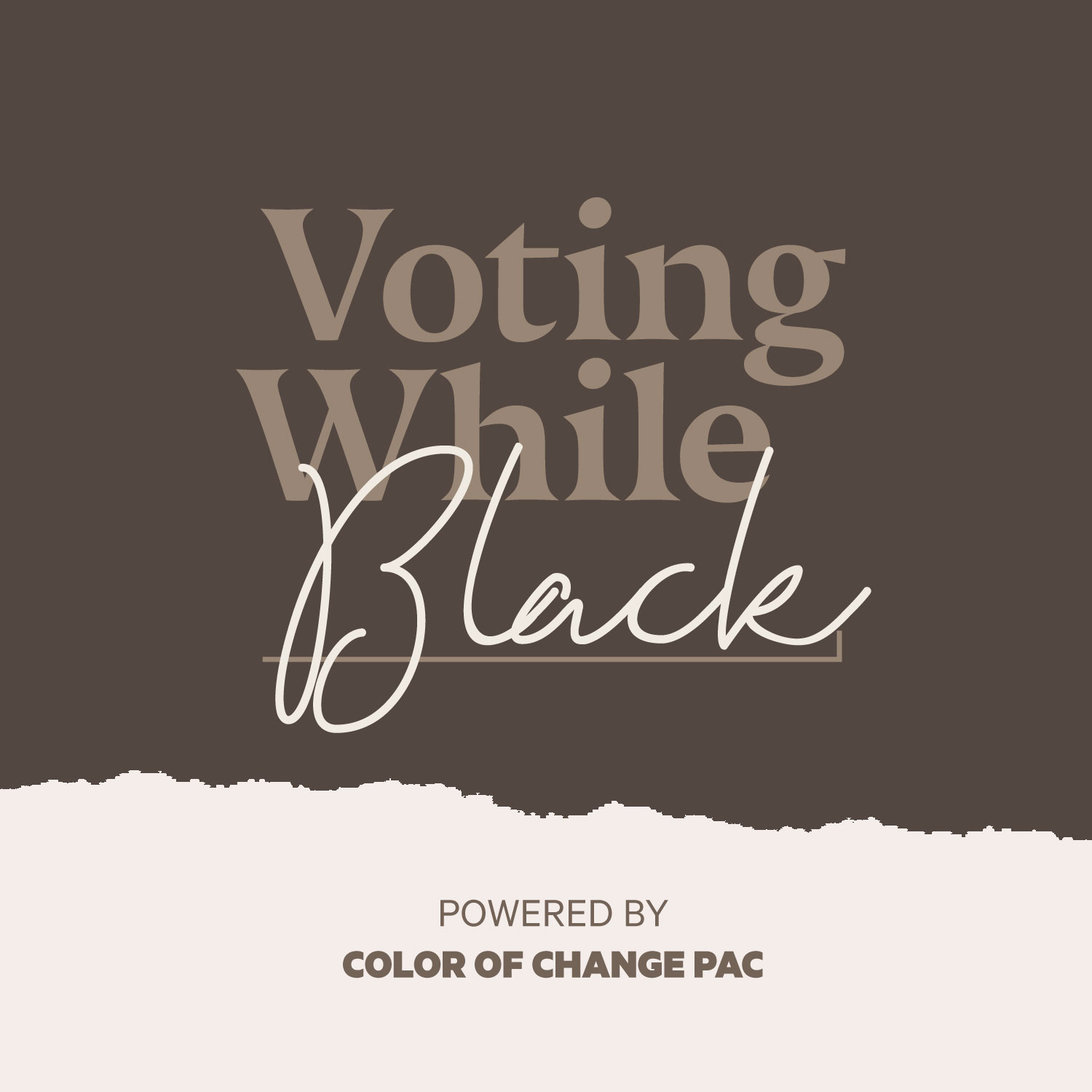 VOTING WHILE BLACK