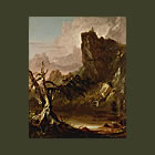 Imaginary Landscape with Towering Outcrop