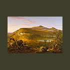 A View of the Two Lakes and Mountain House, Catskill Mountains, Morning