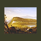 Study for A View of the Two Lakes and Mountain House, Catskill Mountains, Morning