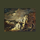 Rocky Landscape with a Hunter (<em>Paysage rocheux avec un chasseur</em>)