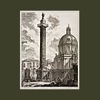 View of the Trajan's Column, Plate 31 from the Views of Rome (La colonna Traiana)