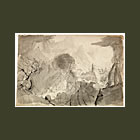 Study for Expulsion from the Garden of Eden