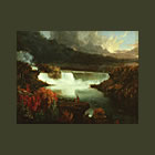Distant View of Niagara Falls
