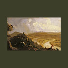 Sketch for View from Mount Holyoke, Northampton, Massachusetts, After A Thunderstorm (The Oxbow)