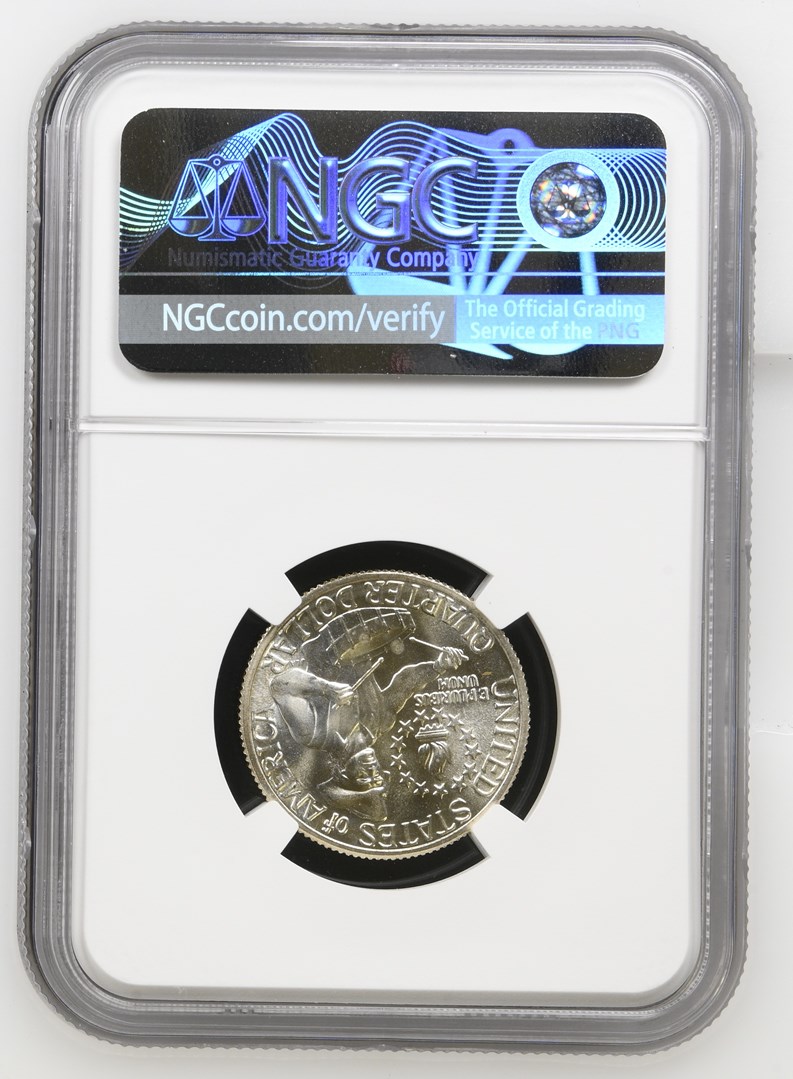 1776-1976 S SILVER 25C MS | Coin Explorer | NGC
