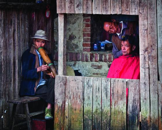 At_the_village_barbershop
