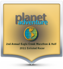 2011 2nd Annual Eagle Creek Marathon Enlisted Badge