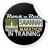 Savannah marathon in training Badge