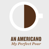 An Americano Badge