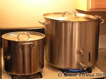 20 and 60 quart kettles