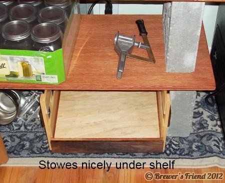 beer wagon storage