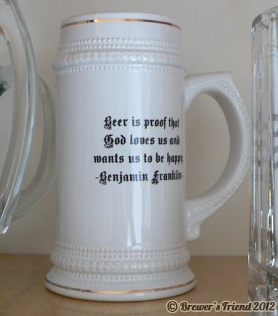 benjamin franklin beer quote